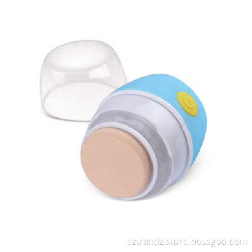 Vibrated electric powder puff, can be replaced and washed